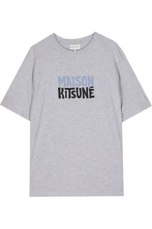 Maison Kitsuné Logo-print cotton T-shirt