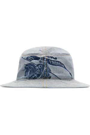 Burberry Logo-print denim bucket hat