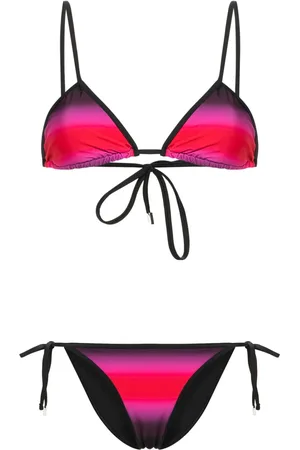The Attico Gradient-effect bikini