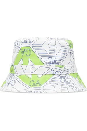 Emporio Armani Logo-print bucket hat
