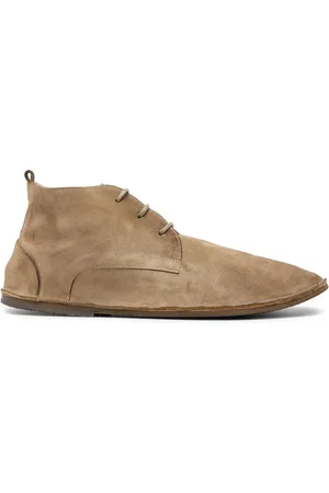 MARSÈLL Lace-up suede ankle boots