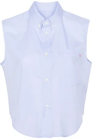 Marni Sleeveless cropped cotton shirt