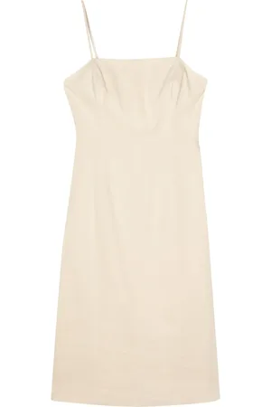 THEORY Sleeveless A-line midi dress