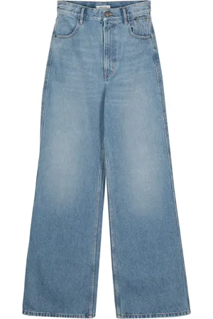 Gauchere High-waist wide-leg jeans