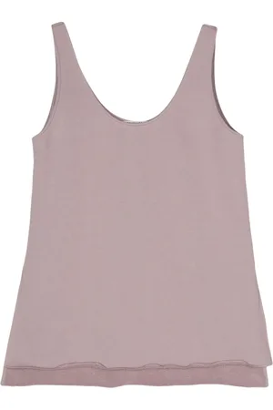 Gauchere Sleeveless cotton tank top