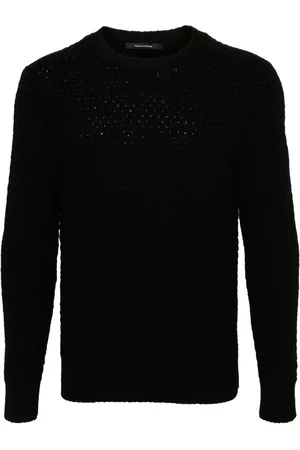 TAGLIATORE Interwoven wool jumper