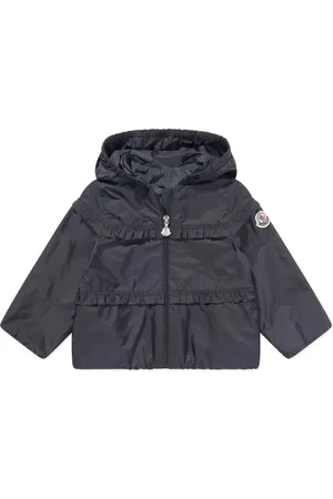 Moncler Ruffled hooded rain jacket