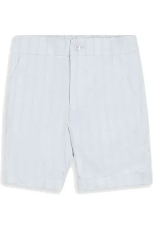 Maison Ava Striped smart shorts