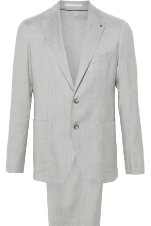 TAGLIATORE Single-breasted virgin wool suit