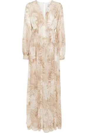 Ermanno Firenze Floral crepe maxi dress
