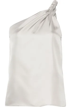 Loulou Studio Adiran asymmetrical silk top
