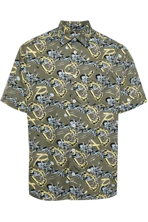 A.P.C. Ross graphic-print cotton shirt