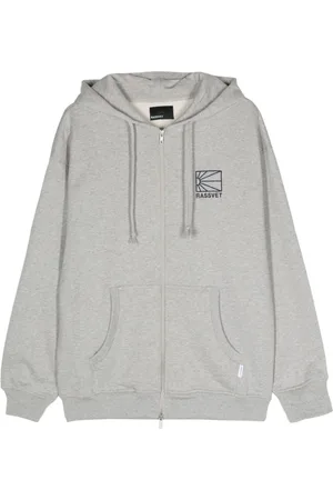 Rassvet Embroidered-logo zipped hoodie