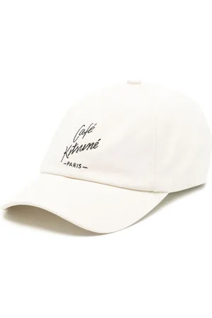 Café Kitsuné Logo-embroidered cotton baseball cap