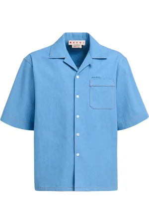 Marni Patch-pocket cotton shirt