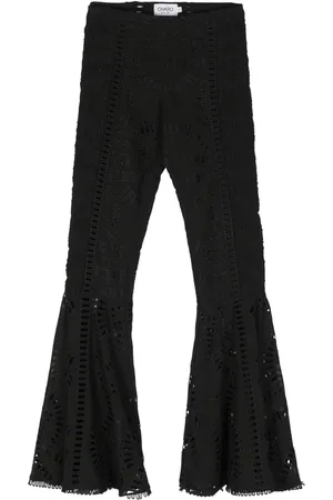 CHARO RUIZ IBIZA Trouk embroidered flared trousers