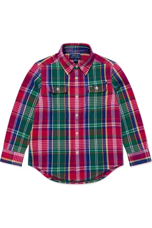Ralph Lauren Plaid-check cotton shirt