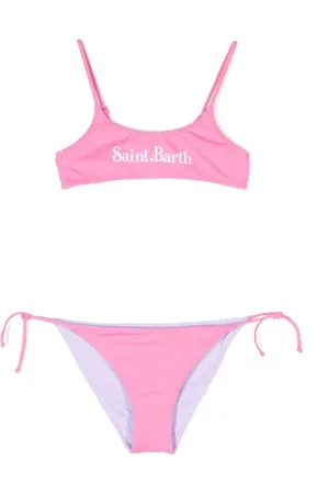 MC2 SAINT BARTH Jaiden logo-print bikini