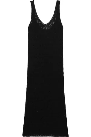 IRO Crochet-knit midi dress