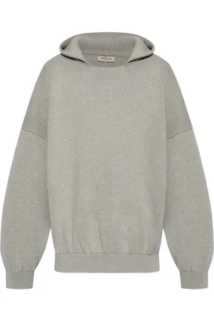 FEAR OF GOD Drop-shoulder woll hoodie