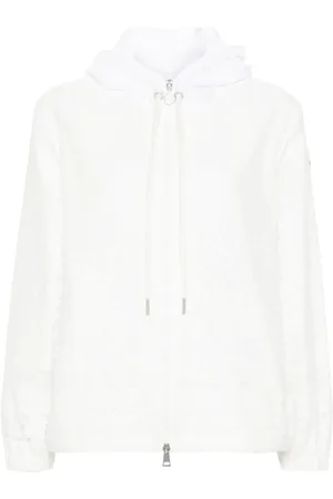 Moncler Leimone lace hooded jacket