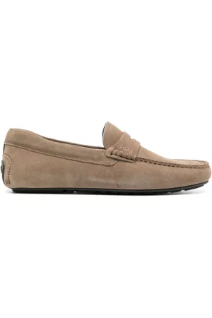 HUGO BOSS Noel suede mocassins