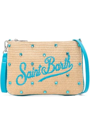 MC2 SAINT BARTH Parisienne straw shoulder bag