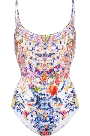 Camilla Dutch Is Life floral-print swimsuit