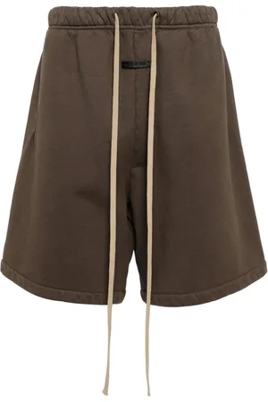 FEAR OF GOD Logo-patch track shorts