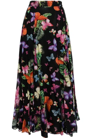 CHARO RUIZ IBIZA Tana butterfly-print maxi skirt