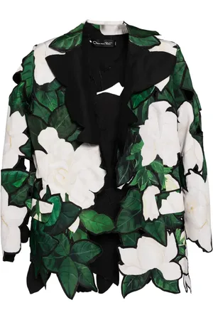 Oscar de la Renta Layered-design blazer
