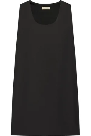 FEAR OF GOD U-neck silk tank top