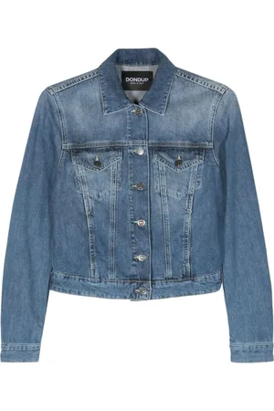 Dondup Cotton washed denim jacket
