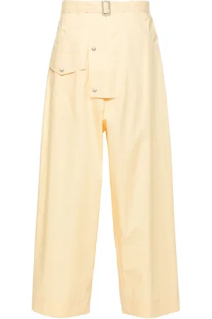 Plan C Poplin cotton palazzo pants