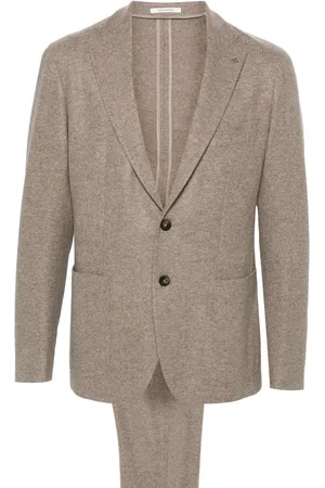 TAGLIATORE M??lange virgin-wool suit