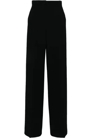 Max Mara Ercole crepe wide trousers