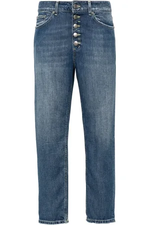 Dondup Koons mid-rise cropped jeans