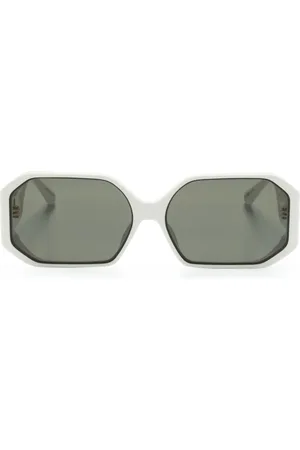 Linda Farrow Bailey geometric-frame sunglasses