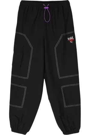 PUMA X X-GIRL decorative-stitching track pants