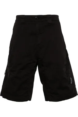 C.P. Company Lens-detail cotton shorts
