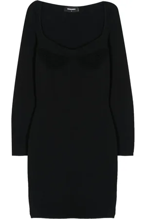 Dsquared2 Knitted crepe mini dress