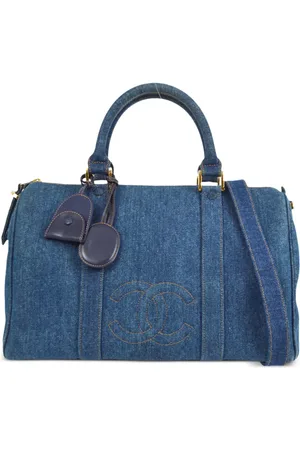 CHANEL 1997 CC denim handbag