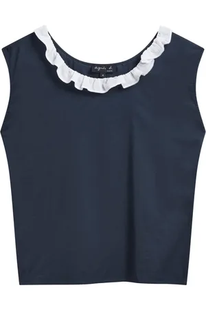 AGNÈS B. Ruffle-trim blouse