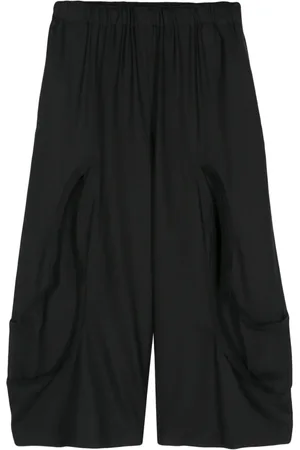 Comme des Garçons Seam-detail cropped trousers
