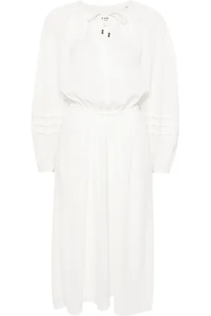Marant Etoile Lydie georgette-crepe maxi dress