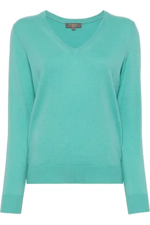 N.PEAL V-neck cashmere jumper