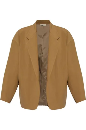 FEAR OF GOD Open-front virgin-wool blazer