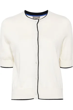 N.PEAL Short-sleeve cardigan