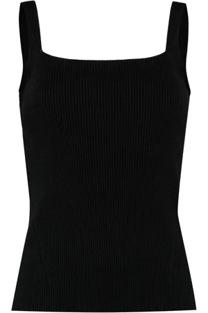 CFCL Portrait square-neck tank top