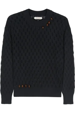 Namacheko Nissan cut-out knitted jumper